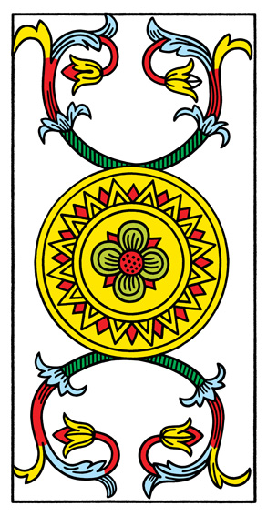 As de Deniers du Tarot de Marseille